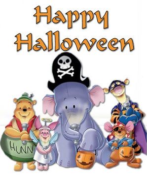 Kubuś Puchatek i przyjaciele szczęśliwego Halloween